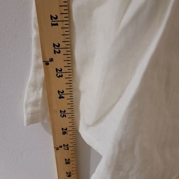 Weworewhat Smocked Romper, Linen white Size S - Picture 11 of 15